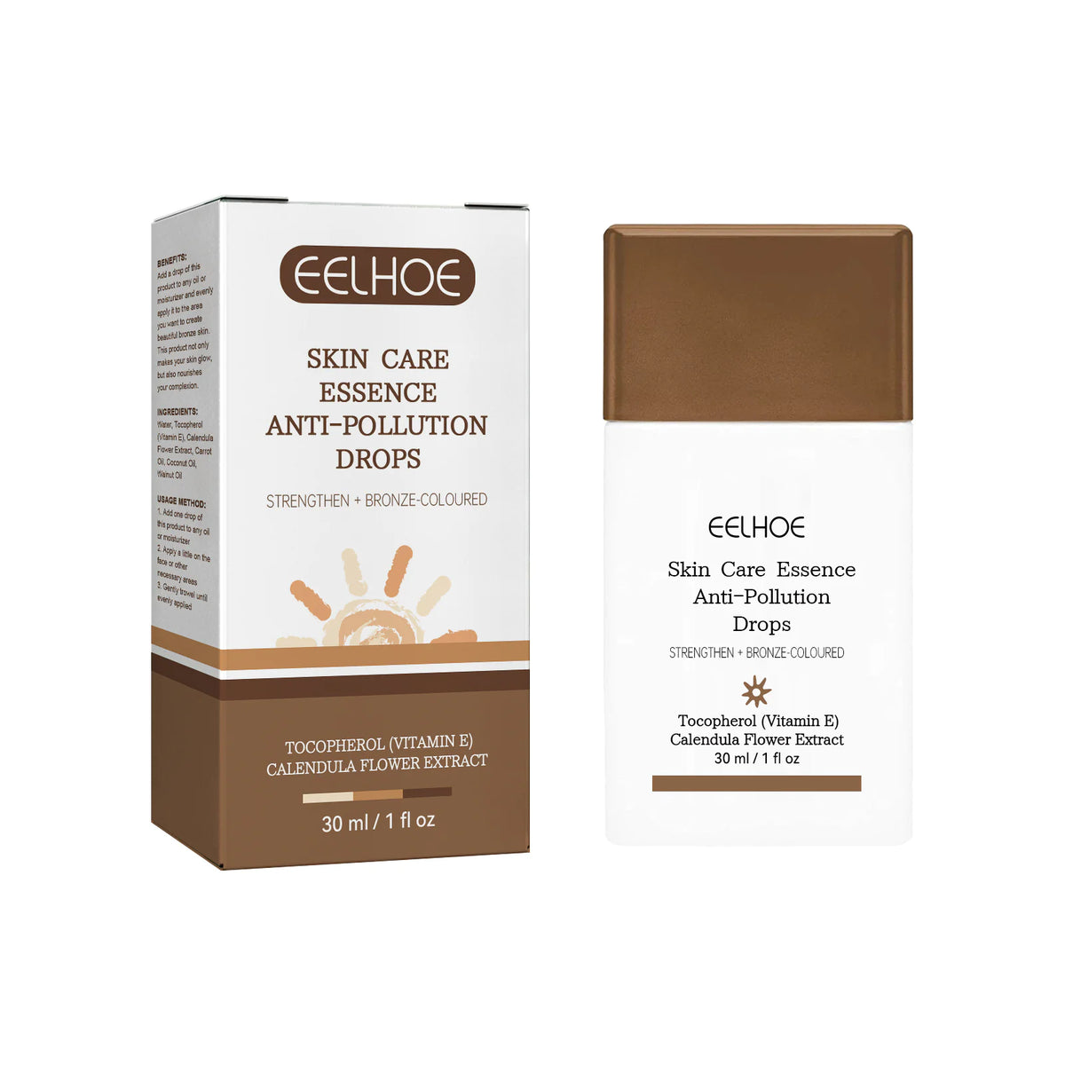 Sérum Bronceador Natural para Cuello y Rostro – Glow Instantáneo